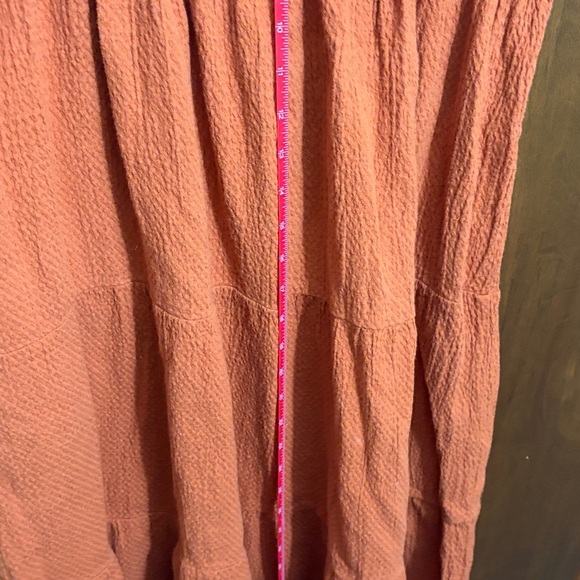 PatPat Women's Midi Dress in Rust Orange - Picture 7 of 8